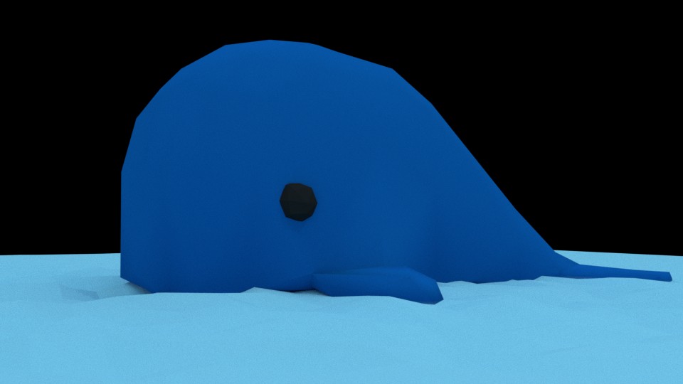 Ballena Low poly preview image 2